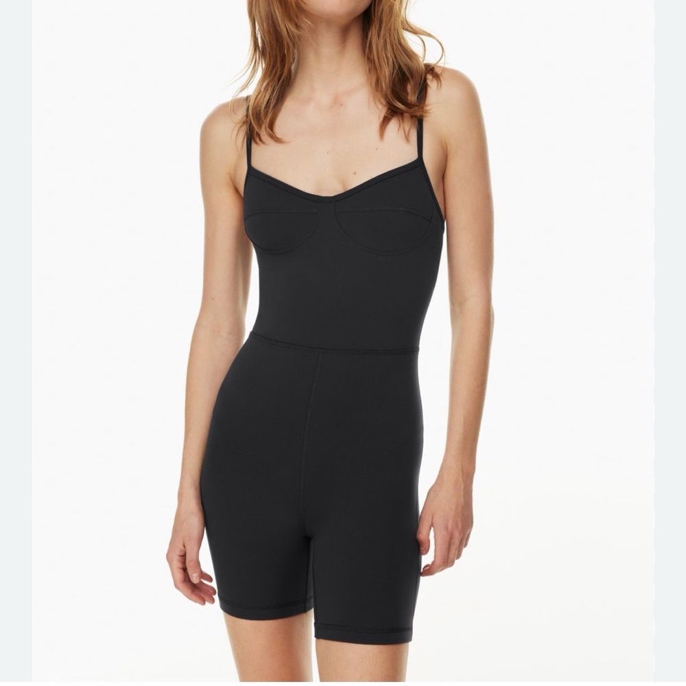 Aritzia Wilfred Free Black Romper Small